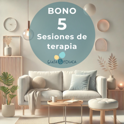Portada del servicio de cinco sesiones de psicoterapia de Guía y Educa